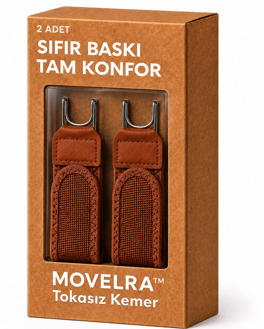 Movelra™ Premium Tokasız Kemer